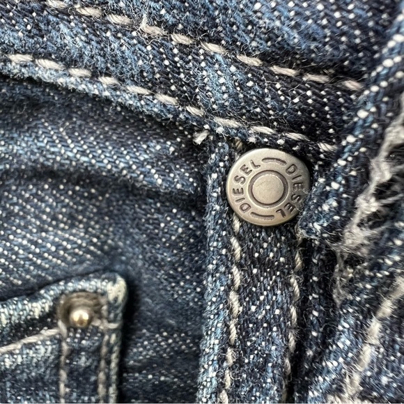 Diesel Industry Zatiny Regular Bootcut Jeans Dark Wash 100% Cotton 36x32 GUC - Picture 7 of 14